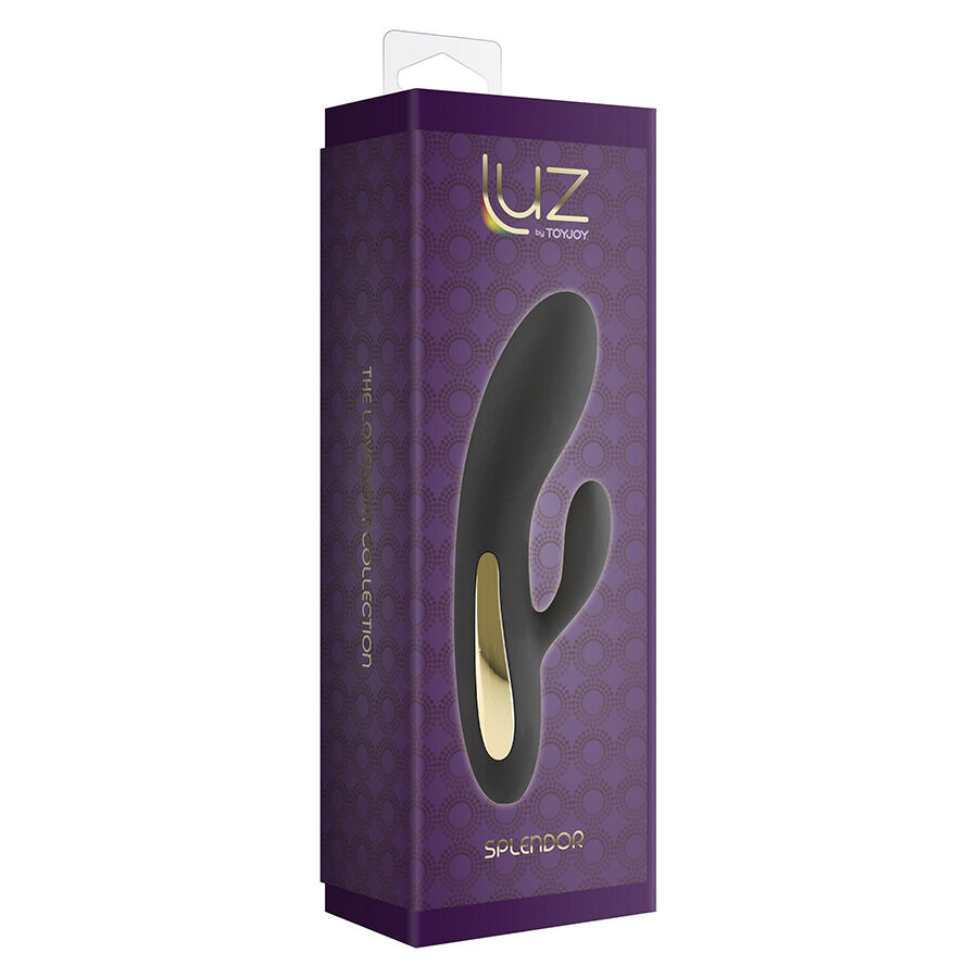 TOYJOY - LUZ SPPLENDOR VIBRADOR RABBIT NEGRO - Kanerotika SL