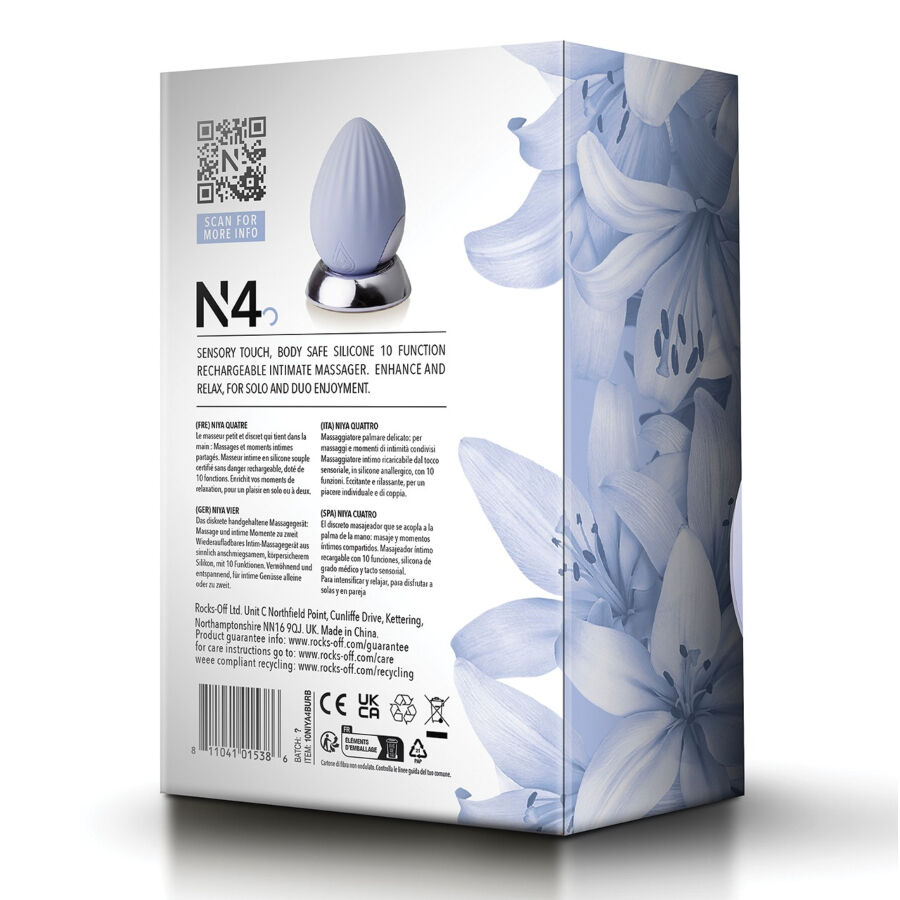 NIYA - N4 EXTERNAL STIMULATION INTIMATE MASSAGER - Kanerotika SL