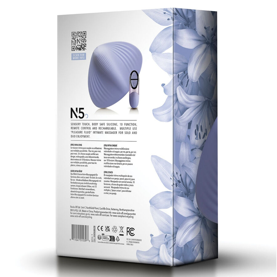 NIYA - N5 MULTI-USE INTIMATE MASSAGER WITH REMOTE CONTROL - Kanerotika SL