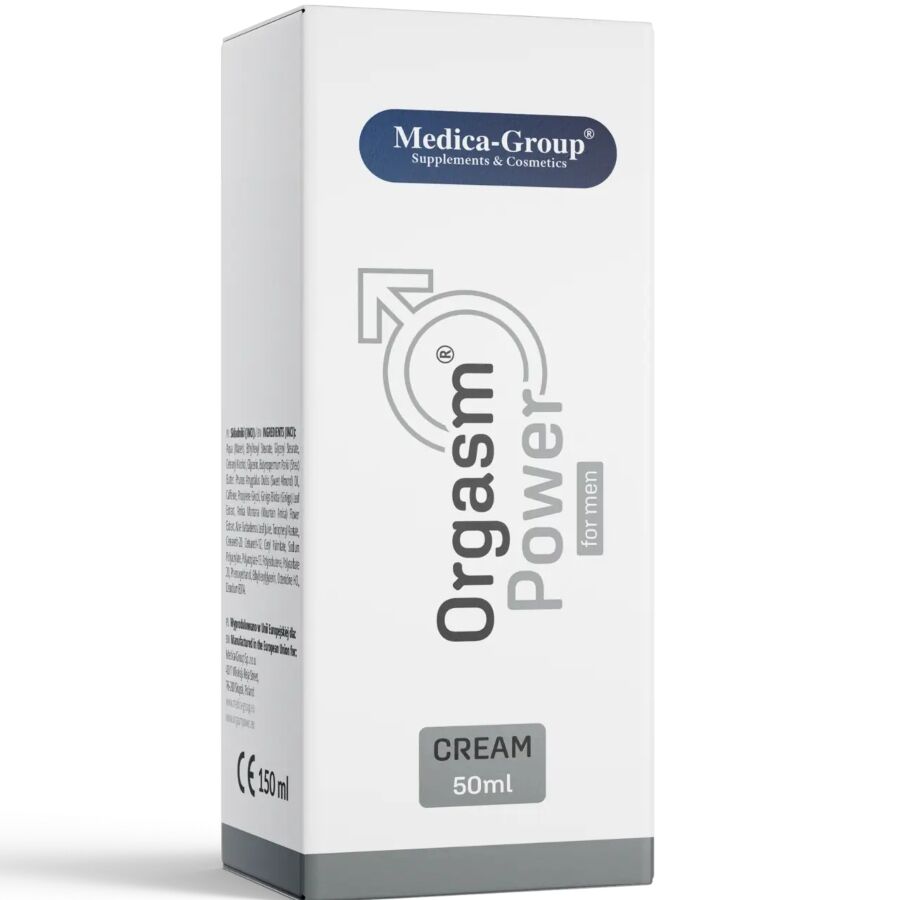 MEDICA GROUP - ORGASM POWER INTIMATE CREAM FOR MEN 50 ML - Kanerotika SL