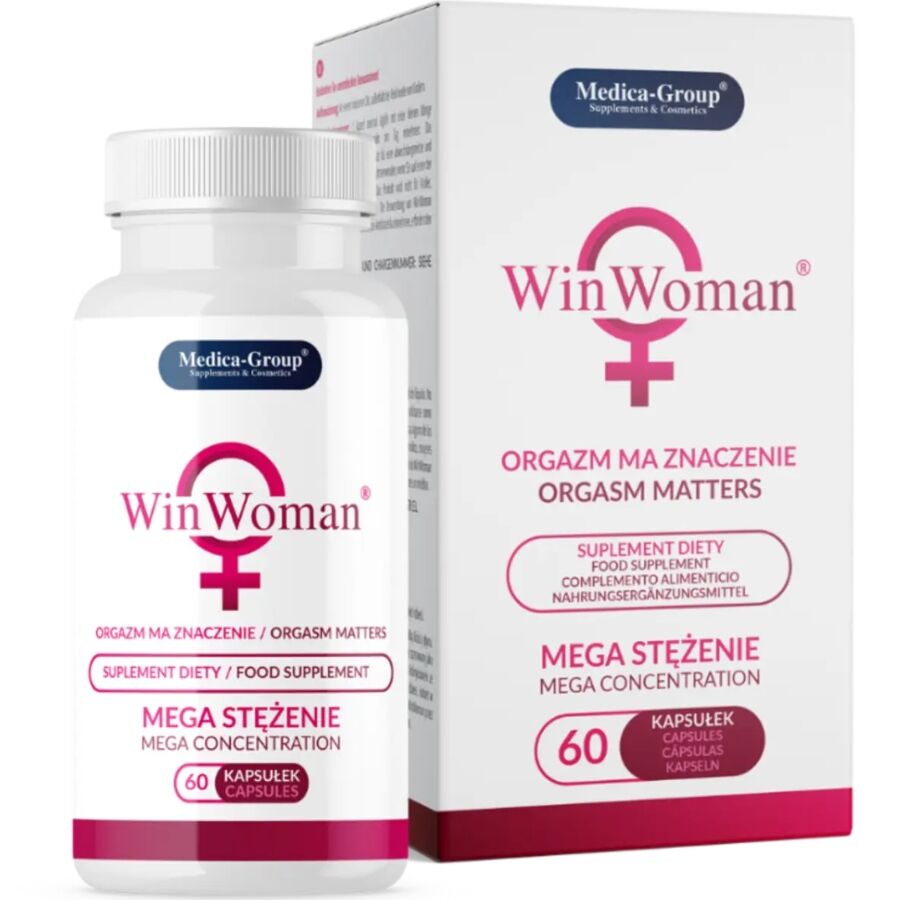 MEDICA GROUP - WIN WOMAN LIBIDO ENLARGEMENT 60 CAPSULES - Kanerotika SL