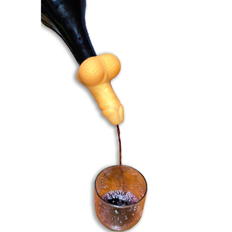 DIABLO PICANTE - GOLDEN PENIS WINE DECANTER - Kanerotika SL