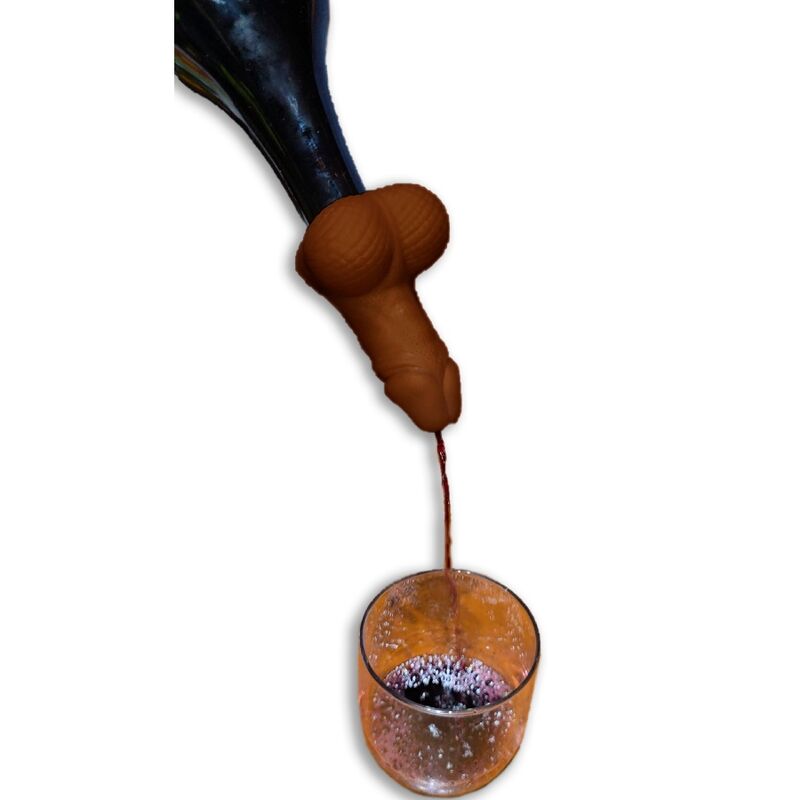 DIABLO PICANTE - DECANTADOR DE VINO FORMA PENE MULATO - Kanerotika SL