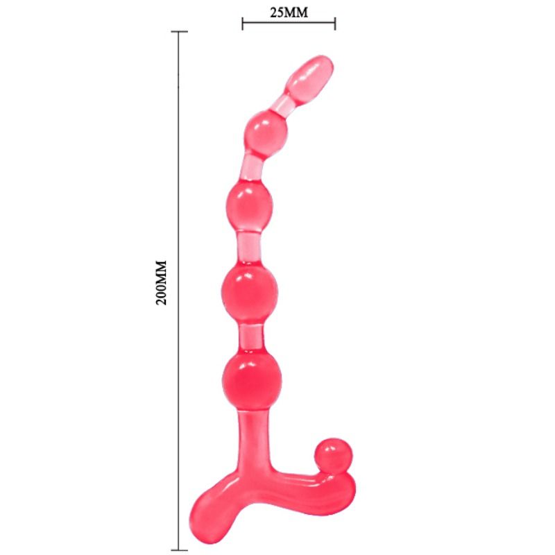 BAILE - BENDY TWIST BOLAS ANALES ROJAS - Kanerotika SL
