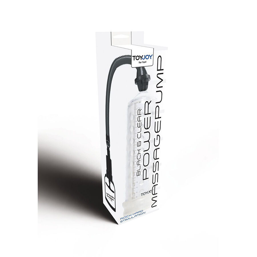 TOYJOY - POWERFUL MASSAGE PUMP WITH TRANSPARENT SLEEVE - Kanerotika SL