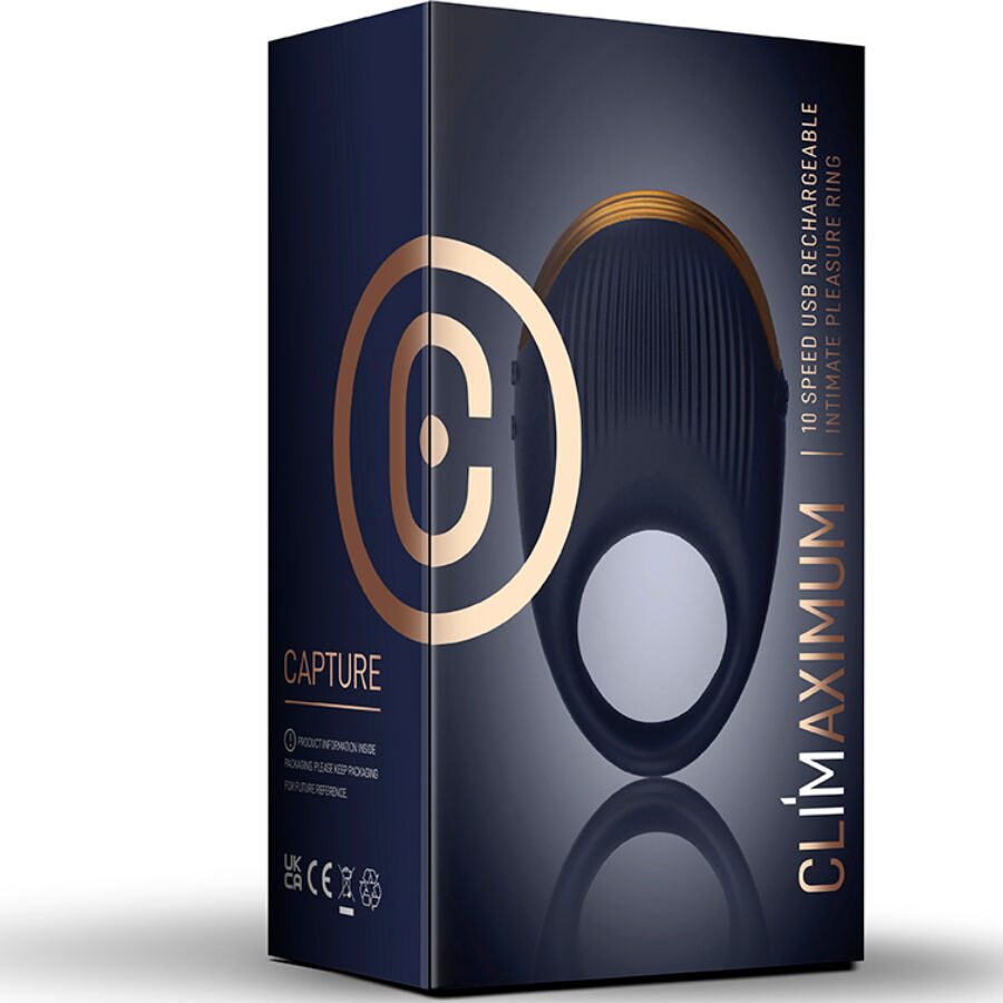 CLIMAXIMUM - CAPTURE SENSORY COCK RING VIBRATOR - Kanerotika SL