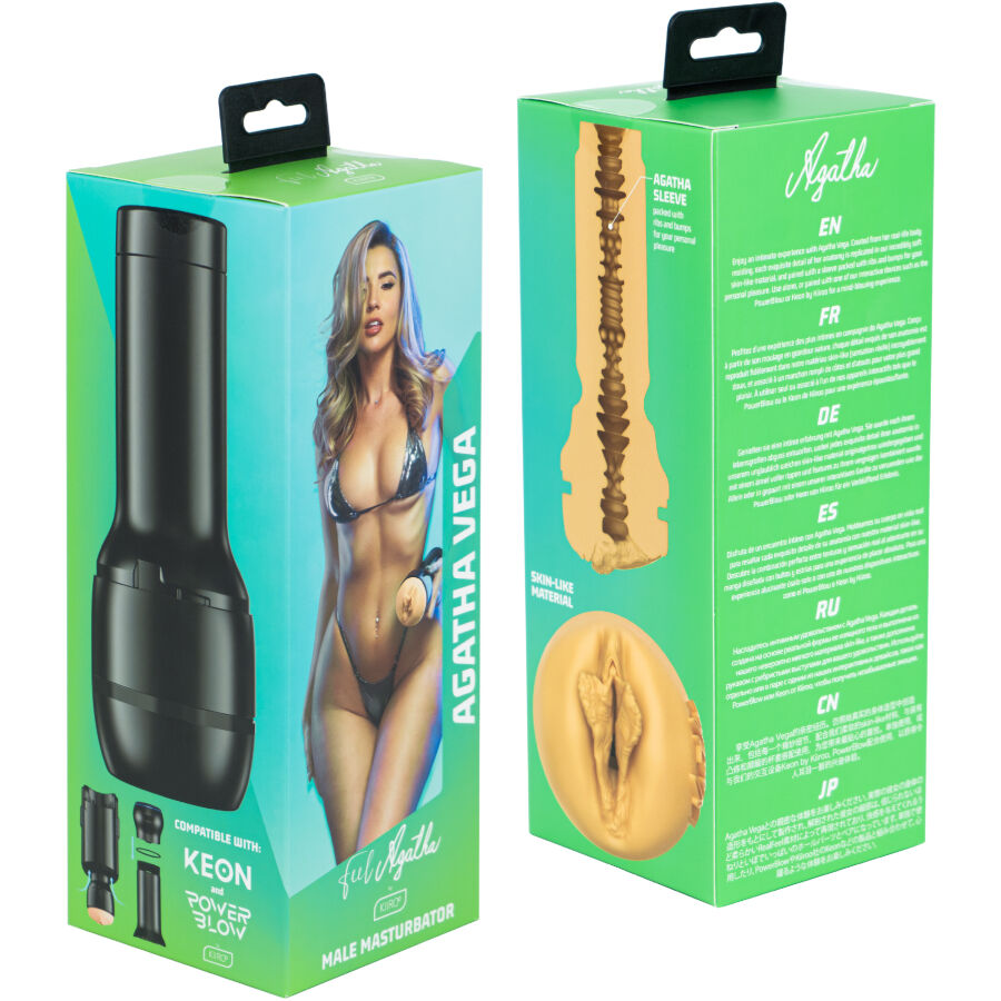 KIIROO - FEEL AGATHA VEGA MASTURBADOR STARS COLLECTION - Kanerotika SL