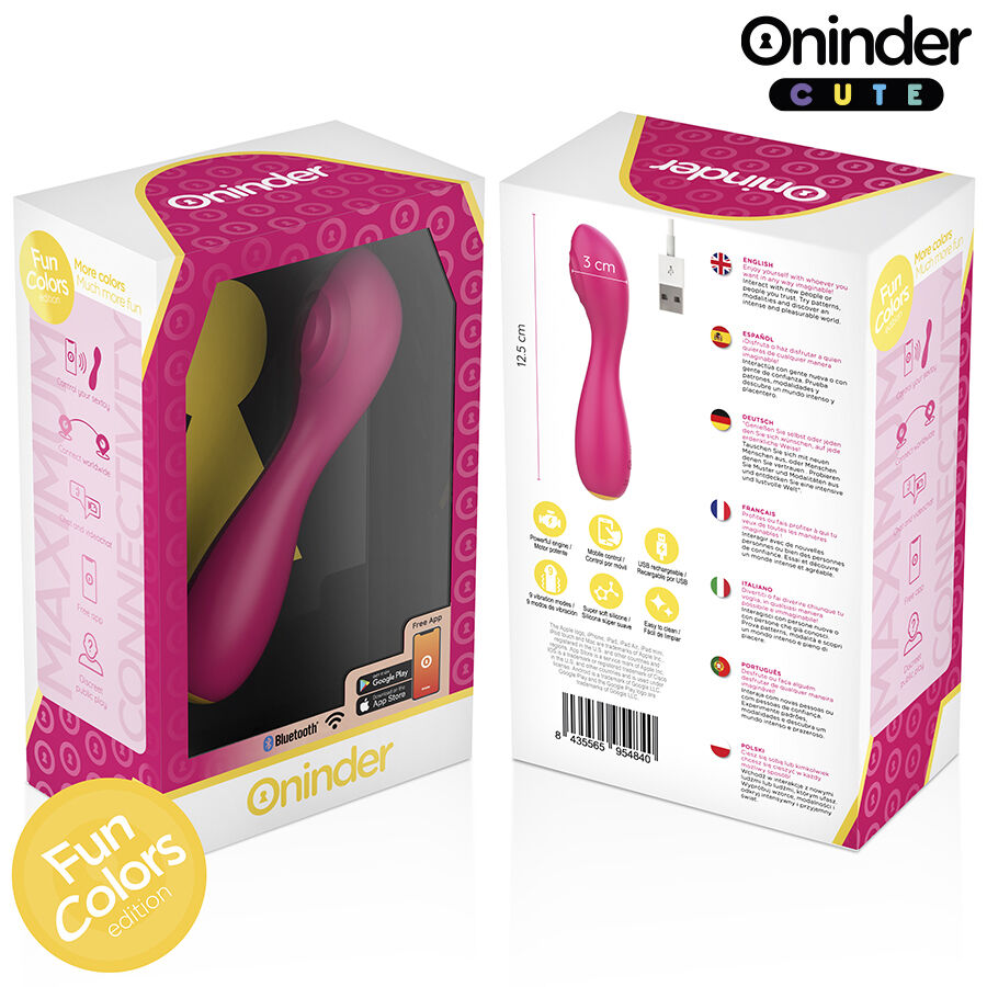 ONINDER CUTE - LOVE BUDDY MASTER VIBRADOR PUNTO G - APP MUNDIAL GRATUITA - Kanerotika SL