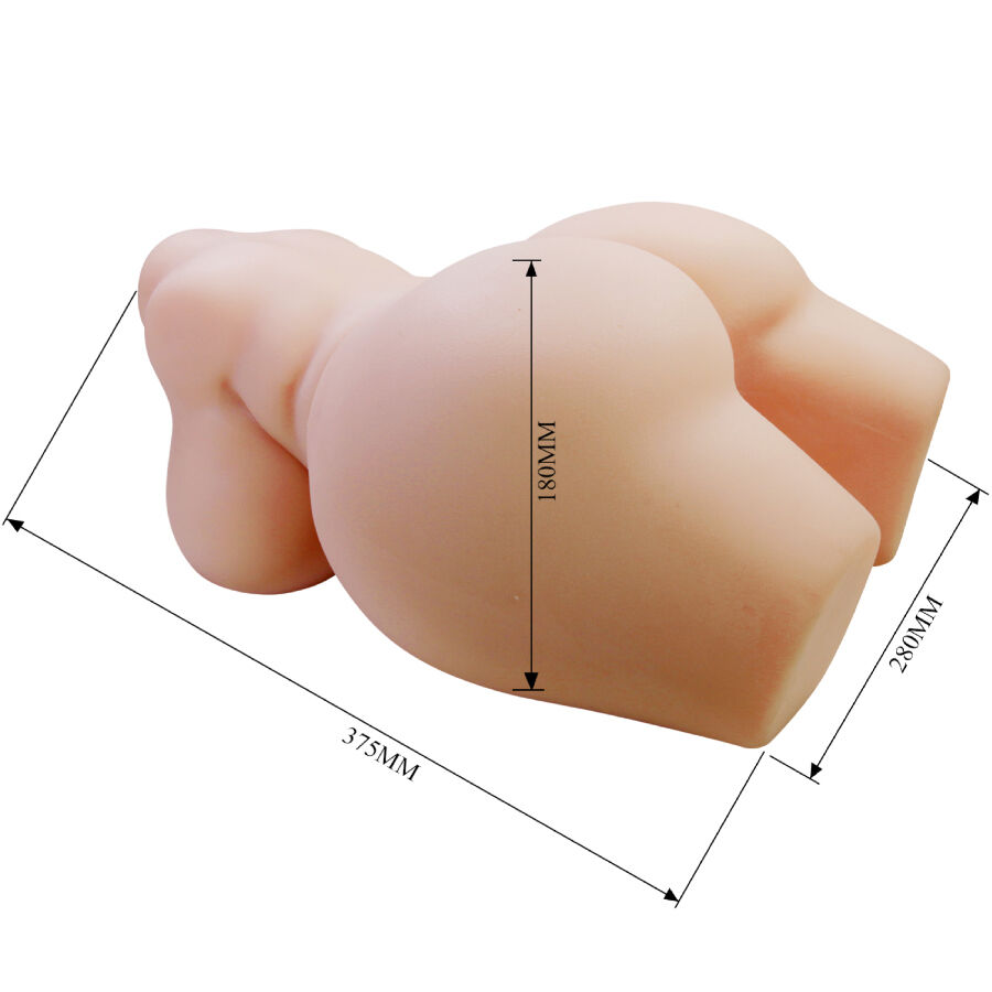 CRAZY BULL - GRACE REALISTIC FEMALE TORSO VAGINA AND ANAL 7.5 KG - Kanerotika SL
