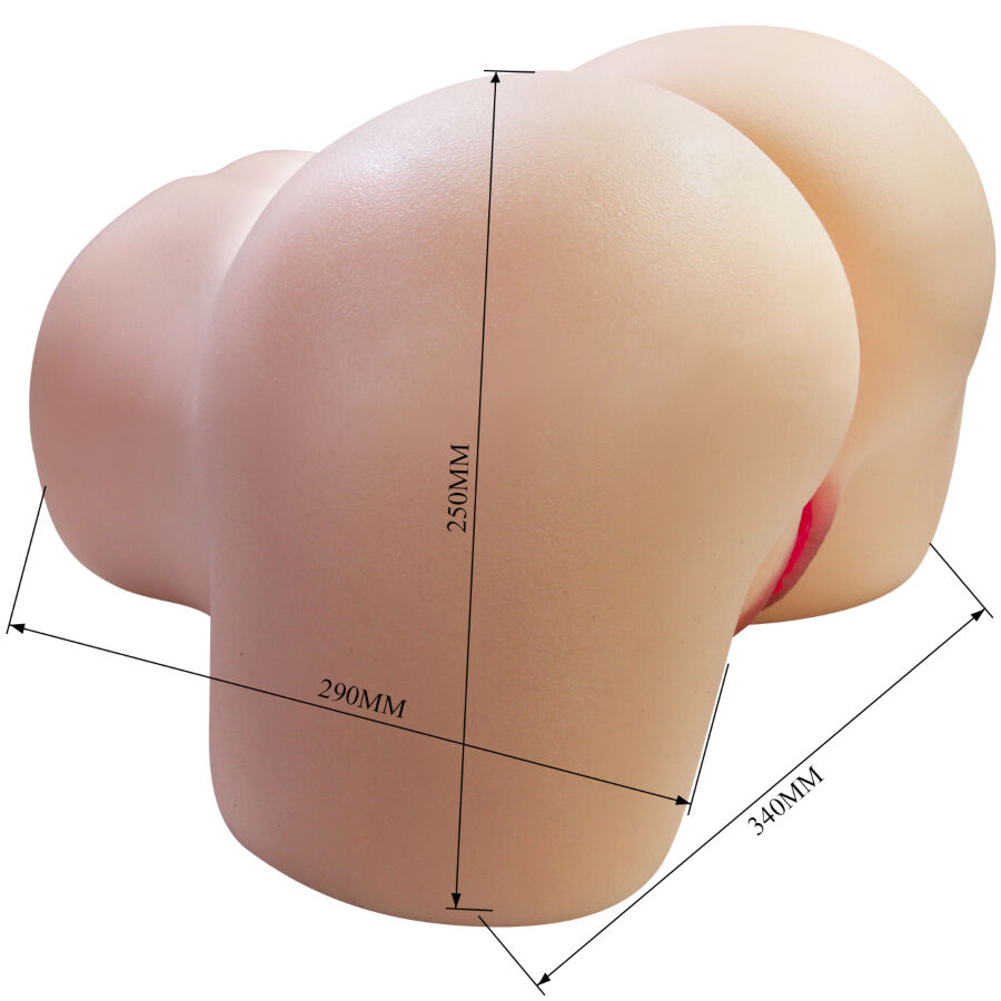 CRAZY BULL - JULIA REALISTIC FEMALE BUTT VAGINA AND ANAL 11 KG - Kanerotika SL