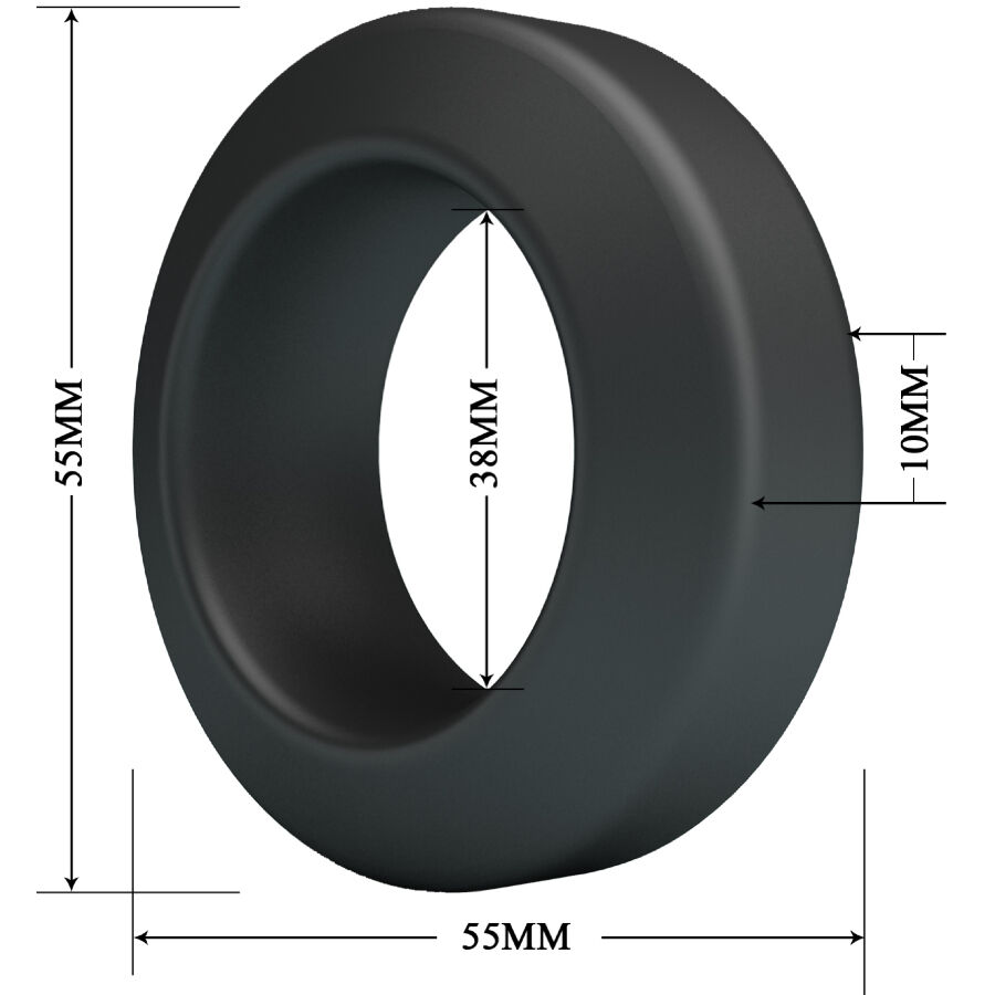 CRAZY BULL - BRODAN SILICONE RING MODEL 9 - Kanerotika SL