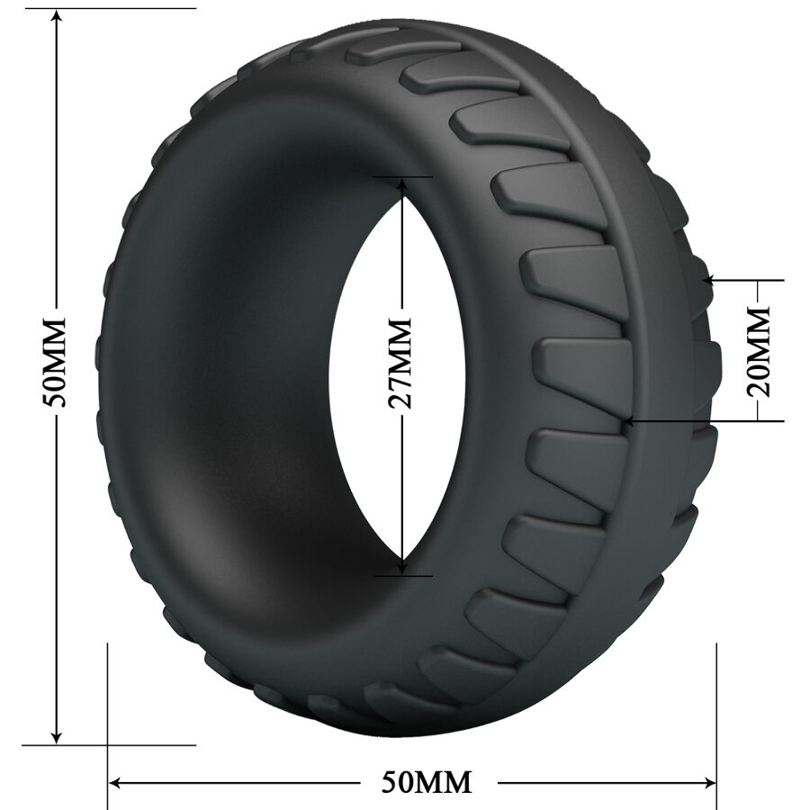 CRAZY BULL - DILSON SILICONE RING MODEL 3 - Kanerotika SL