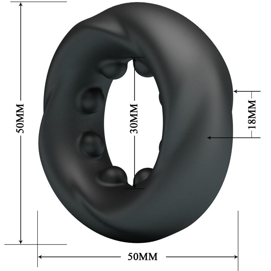 CRAZY BULL - DAQUEZ SILICONE RING MODEL 4 - Kanerotika SL
