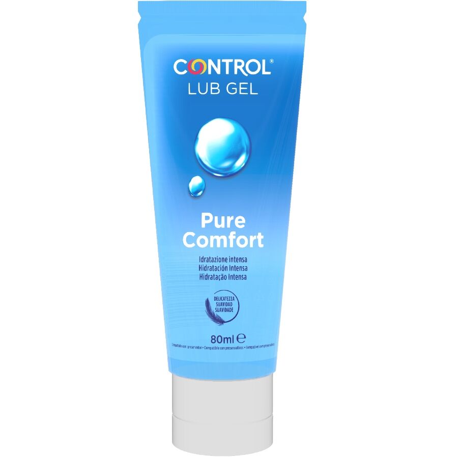 CONTROL - PURE COMFORT LUBRICANTE HIDRATACIÓN INTENSA 80 ML - Kanerotika SL