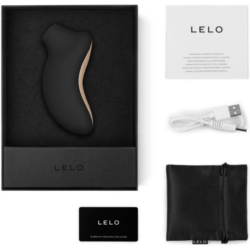 LELO - CLITORIS STIMULATOR SONA CRUISE BLACK - Kanerotika SL