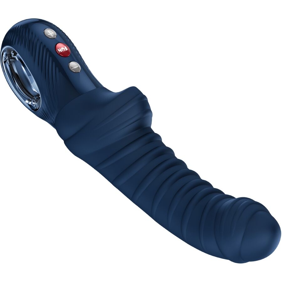 FUN FACTORY - TIGER VIBRADOR PUNTO G AZUL OSCURO - Kanerotika SL