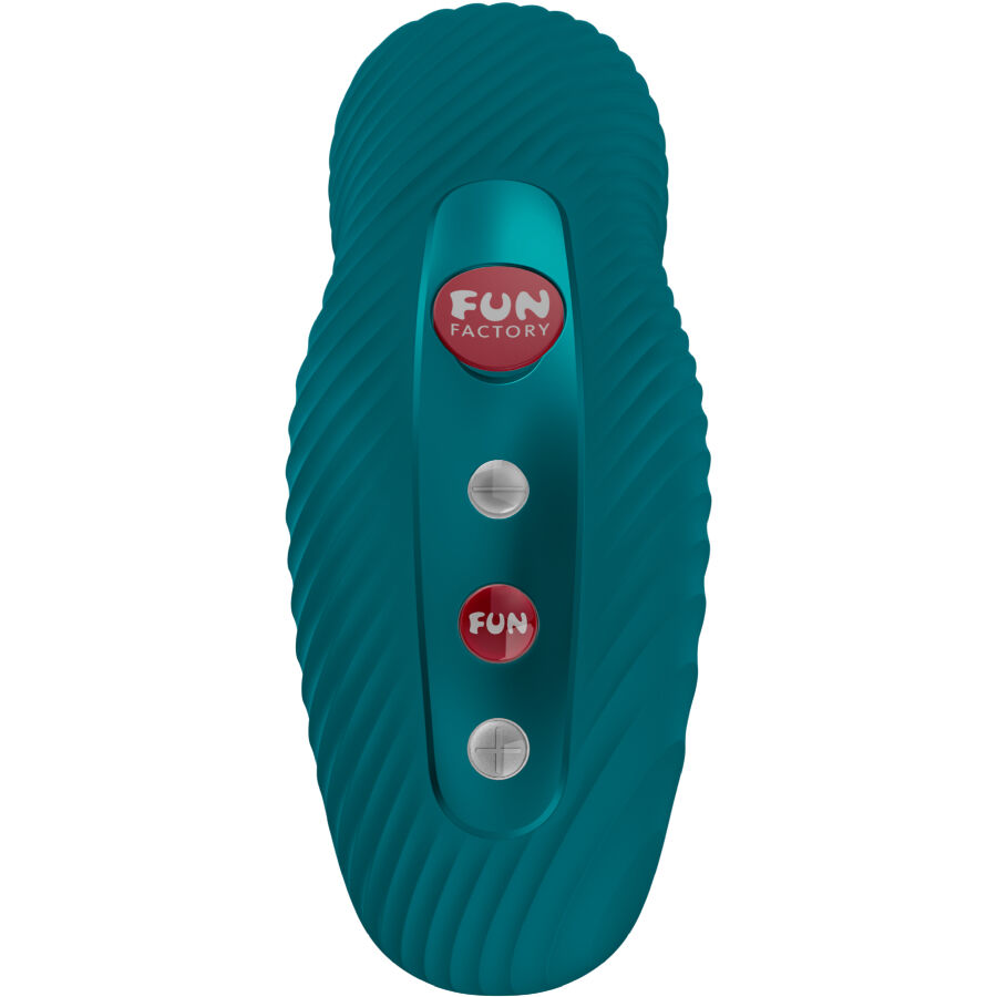 FUN FACTORY - LAYA III LAY-ON VIBRATOR BOTTLE GREEN - Kanerotika SL