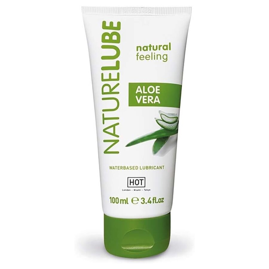 HOT - NATURE LUBE LUBRICANTE BASE AGUA ALOE VERA 100 ML - Kanerotika SL