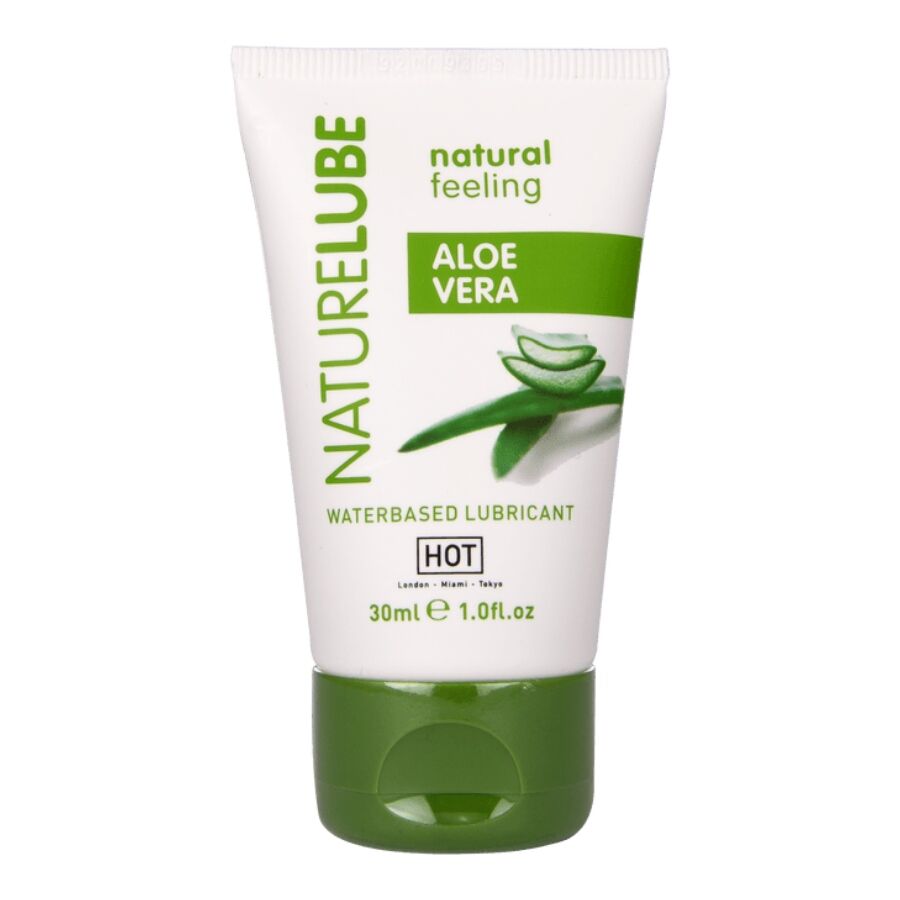 HOT - NATURE LUBE LUBRICANTE BASE AGUA ALOE VERA 30 ML - Kanerotika SL