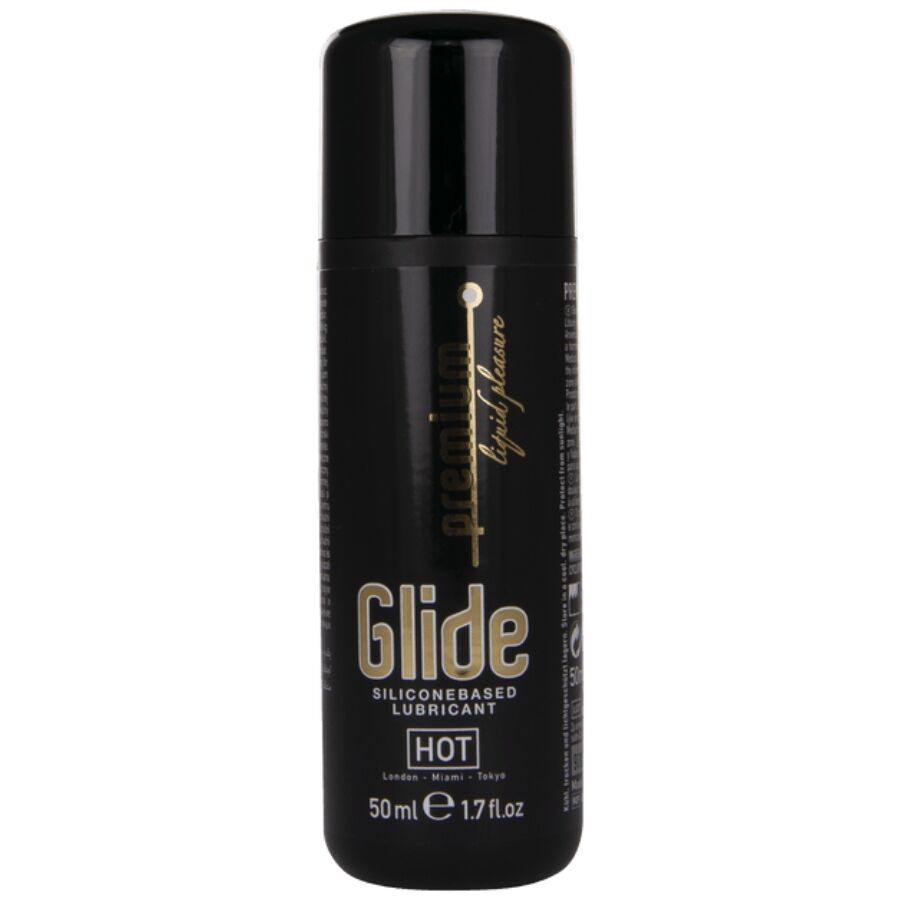 HOT - PREMIUM SILICONE GLIDE LUBRICANTE BASE SILICONA 50 ML - Kanerotika SL