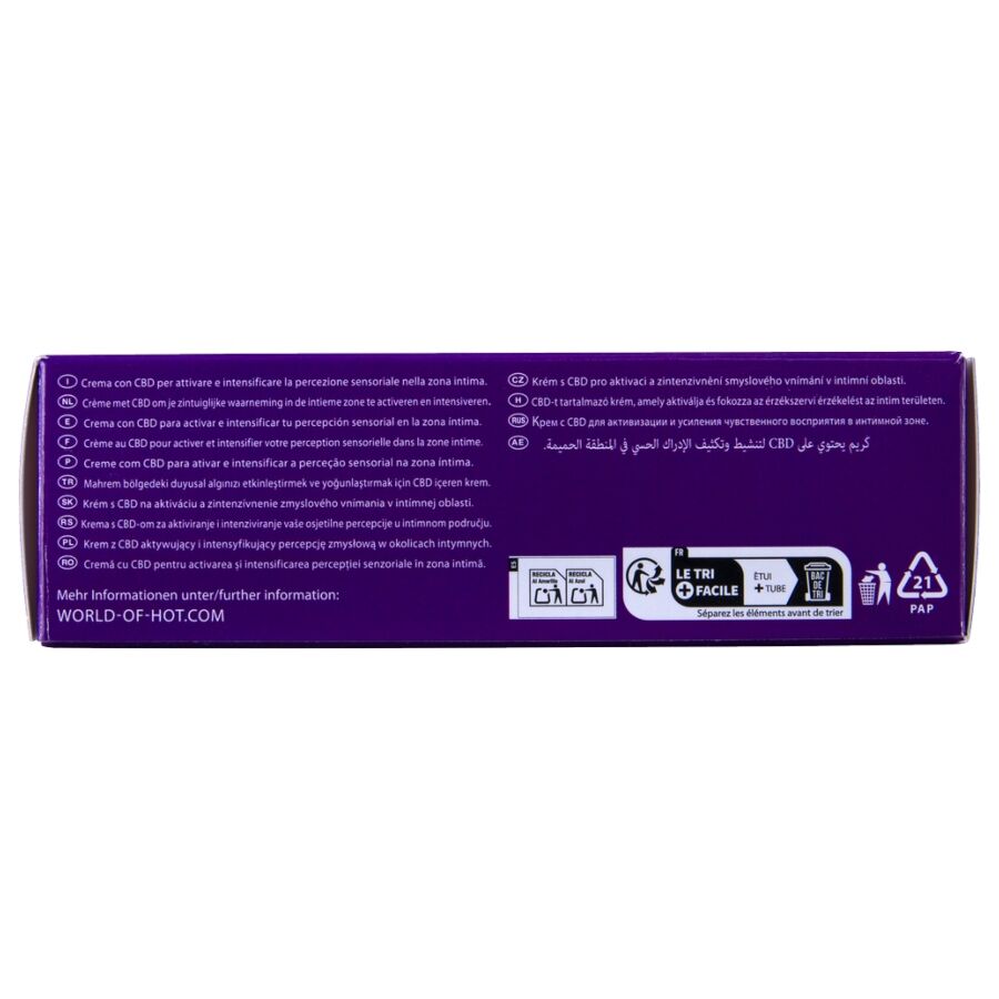 HOT - VULVA CREAM MIT CBD 50ML - Kanerotika SL