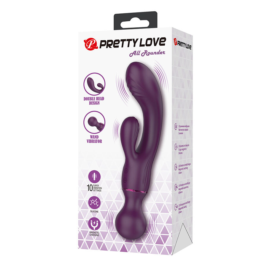 PRETTY LOVE - ALL ROUNDER PURPLE G-SPOT VIBRATOR - Kanerotika SL