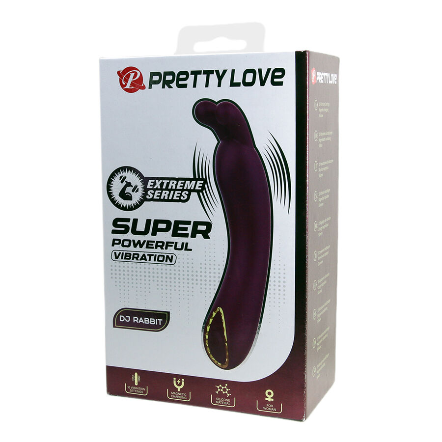 PRETTY LOVE - DJ RABBIT PURPLE G-SPOT VIBRATOR - Kanerotika SL