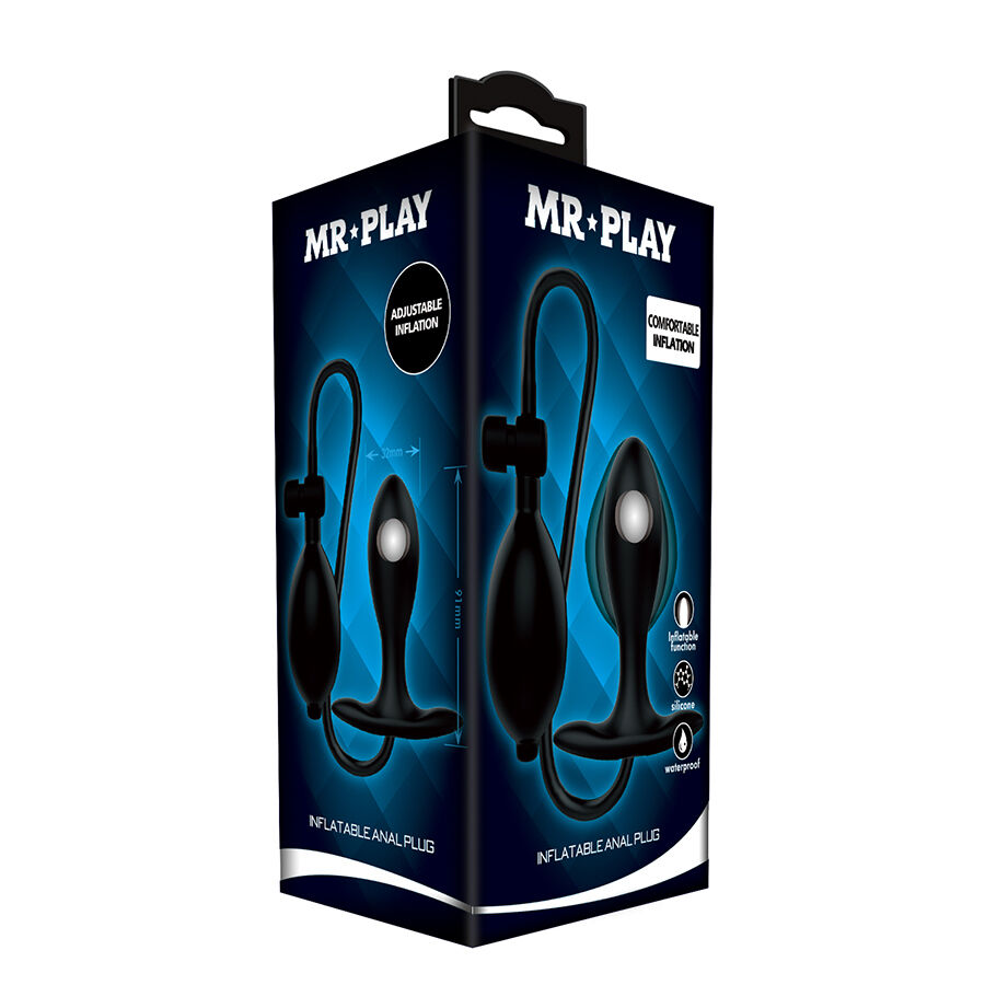 MR PLAY - ADJUSTABLE INFLATABLE ANAL PLUG - Kanerotika SL