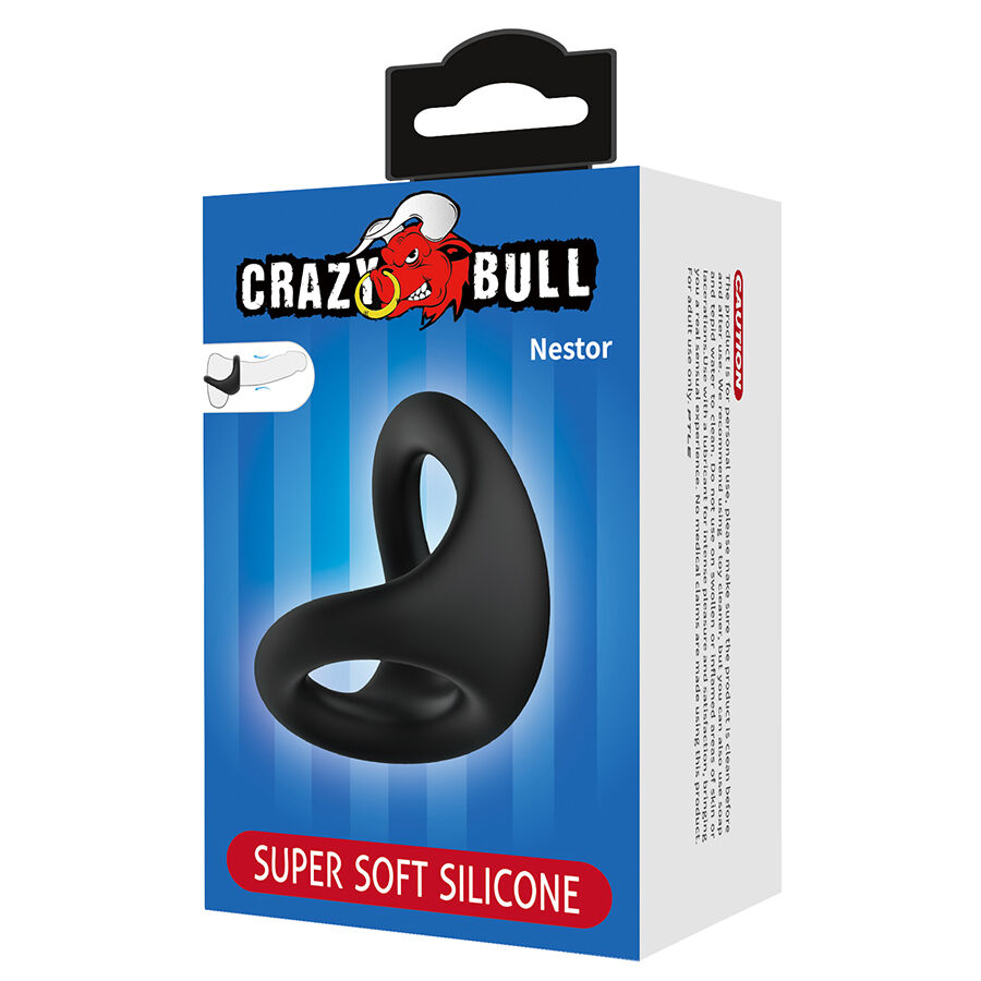 CRAZY BULL - NESTOR ERGONOMIC PENIS AND TESTICLE RING - Kanerotika SL