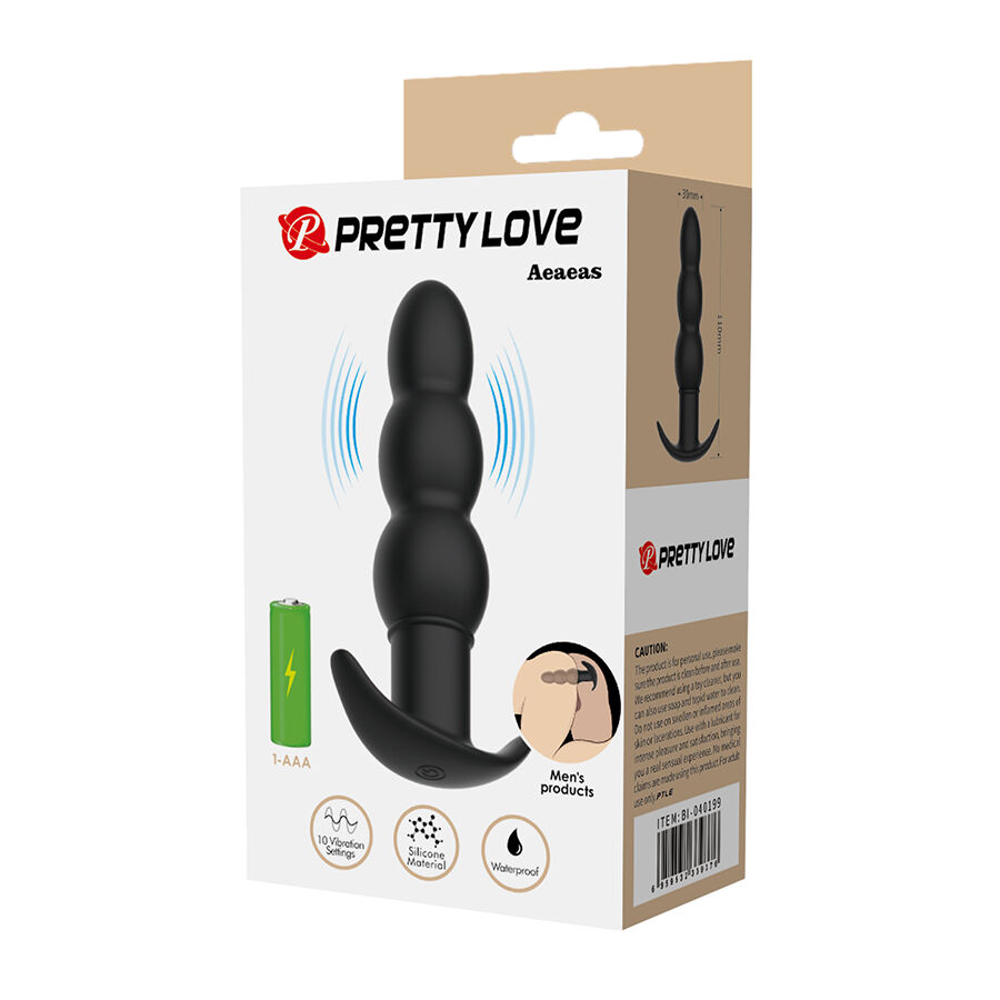 PRETTY LOVE - AEAEAS ​​VIBRATING ANAL PLUG - Kanerotika SL