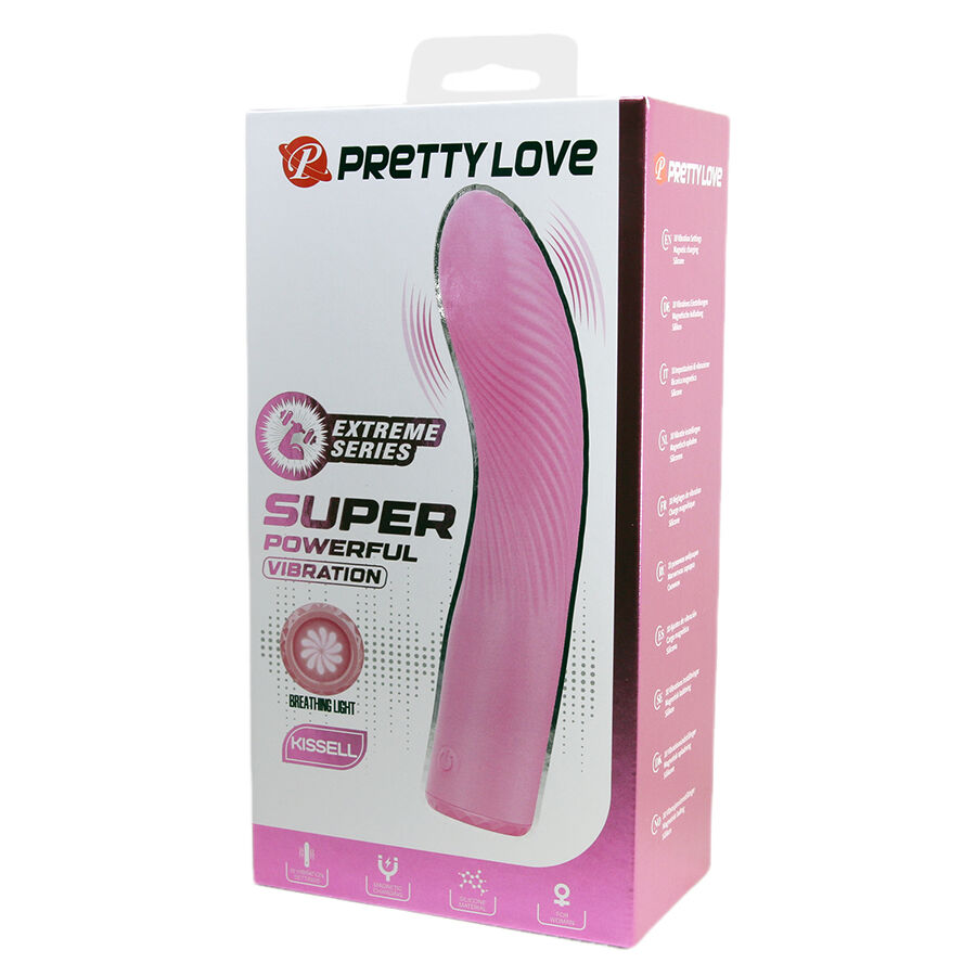 PRETTY LOVE - KISELL G-SPOT PINK VIBRATOR - Kanerotika SL