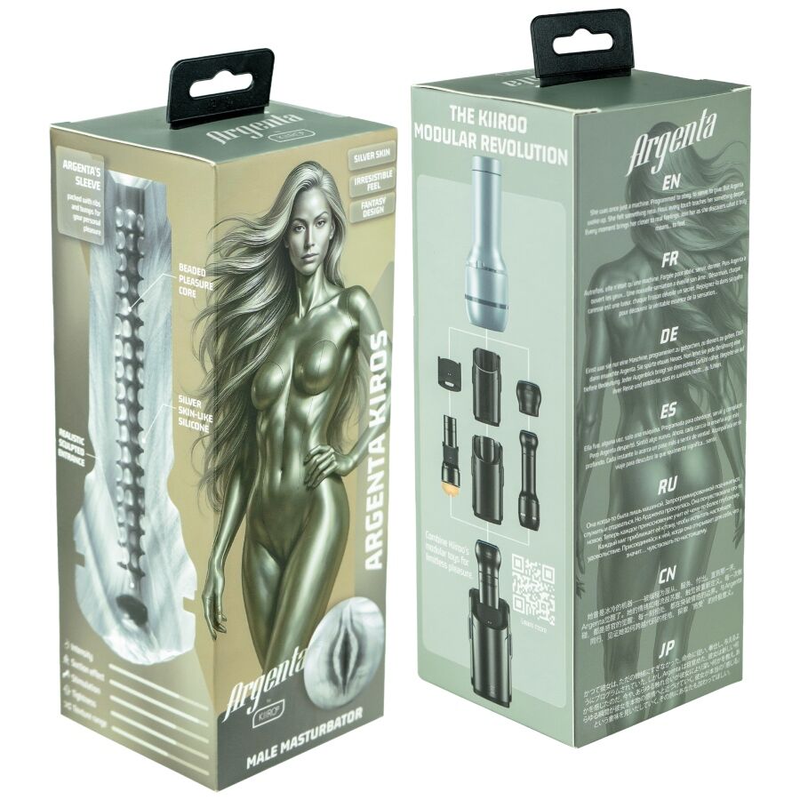 KIIROO - FEEL ARGENTA KIROS MASTURBATOR STARS COLLECTION - Kanerotika SL