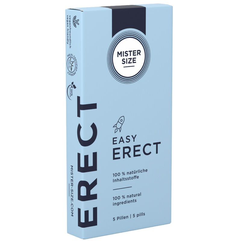 MISTER SIZE - EASY ERECT 5 PILLS - Kanerotika SL