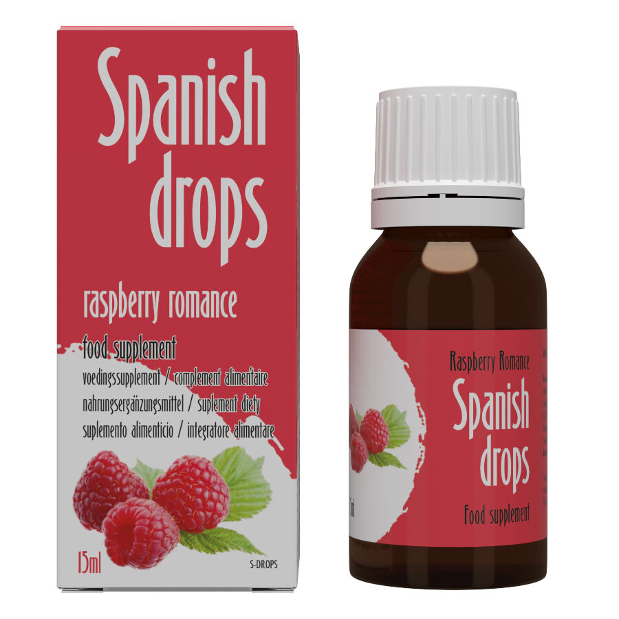 COBECO - SPANISH DROPS RASPBERRY ROMANCE 15 ML - Kanerotika SL