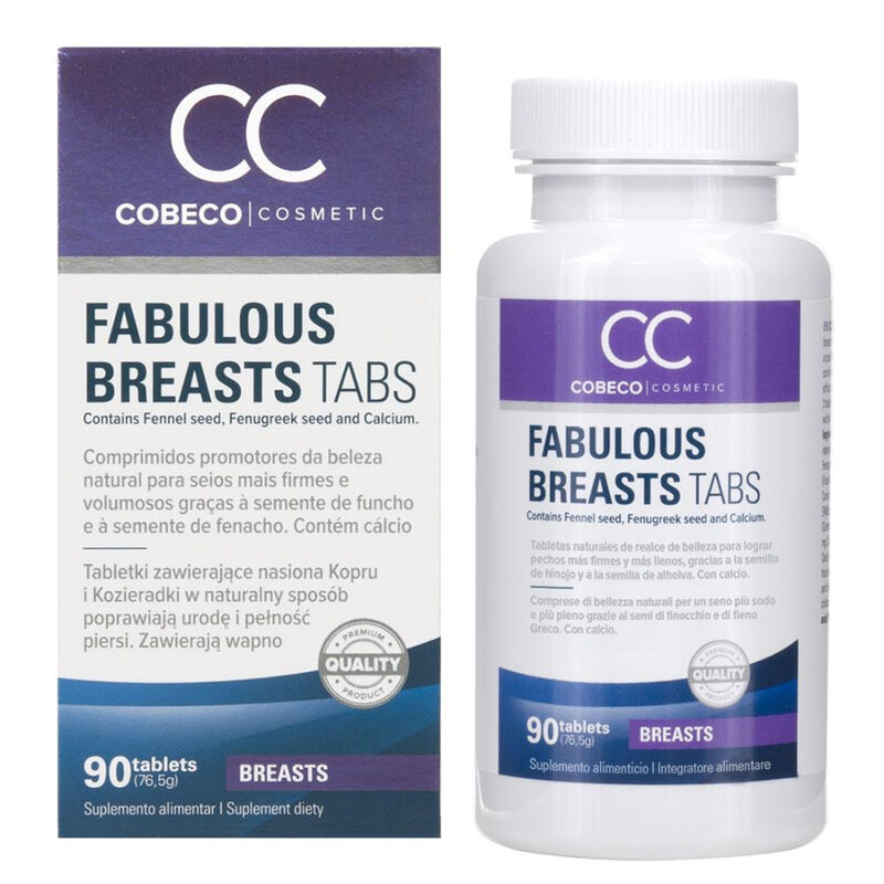 COBECO - CC FABULOUS BREASTS 90 TABS - ES - Kanerotika SL