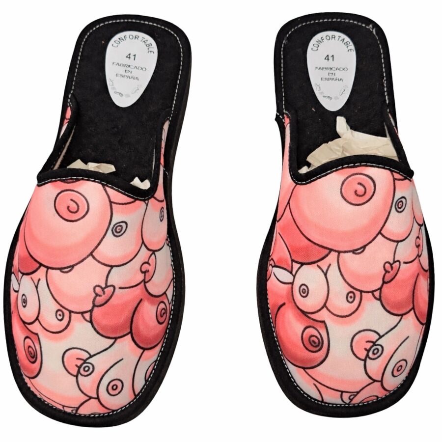 DIABLO PICANTE - ZAPATILLAS TETAS TALLA GRANDE 42-43-44 - Kanerotika SL