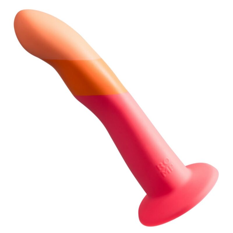 ROMP - DIZI DILDO SILICONA CON VENTOSA TRICOLOR 18 CM - Kanerotika SL