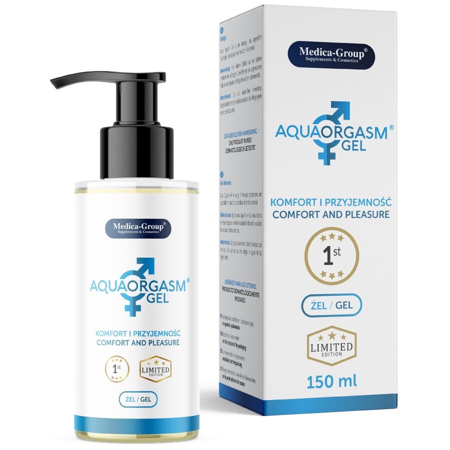 MEDICA GROUP - AQUA ORGASM GEL ÍNTIMO 150 ML - Kanerotika SL
